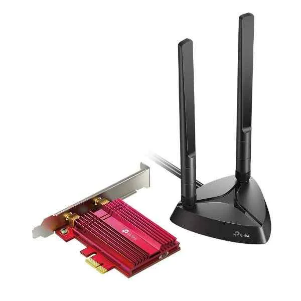 Archer TX3000E - Internal - Wireless - PCI Express - WLAN / Bluetooth - 2402 Mbit/s - Black,Red