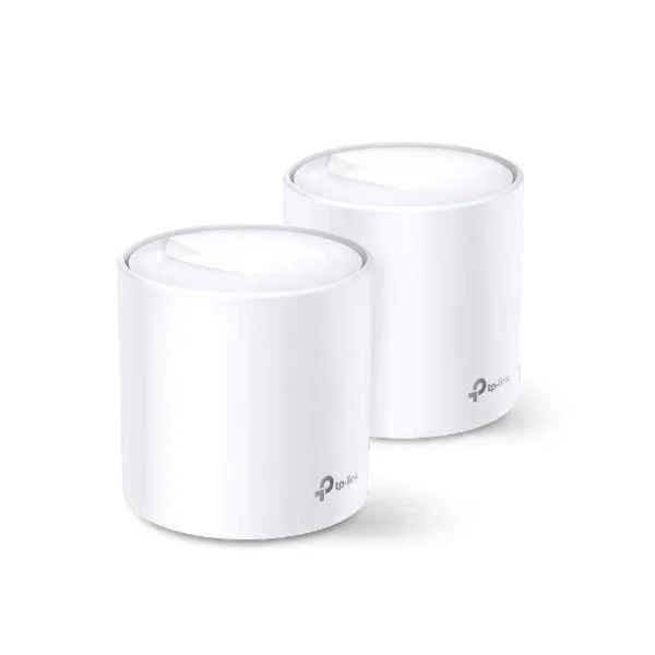 Deco X20 (2-pack) - Wi-Fi 5 (802.11ac) - Dual-band (2.4 GHz / 5 GHz) - Ethernet LAN - White - Tabletop router