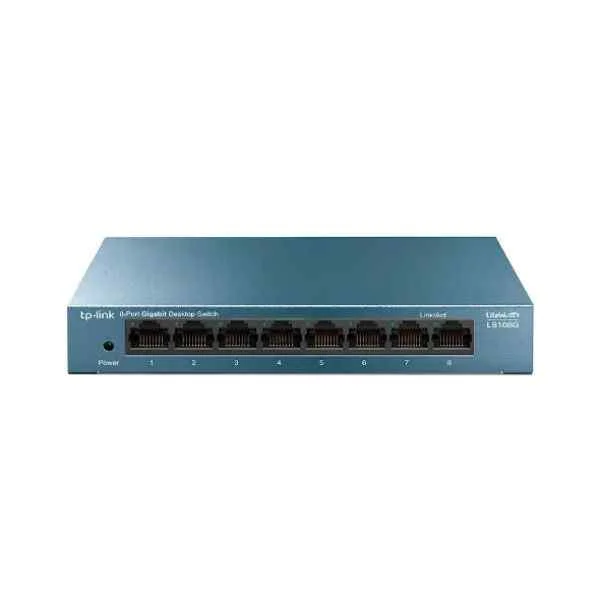 TP-LINKLiteWaveLS108G-Unmanaged-GigabitEthernet(10/100/1000)(LS108G)