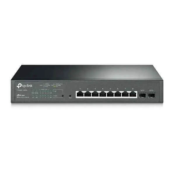 T1500G-10MPS-Managed-L2-GigabitEthernet(10/100/1000)-PoweroverEthernet(PoE)-Rackmounting-1U