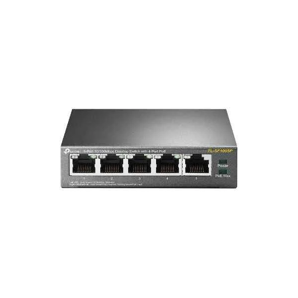 TL-SF1005P-Unmanaged-FastEthernet(10/100)-Fullduplex-PoweroverEthernet(PoE)