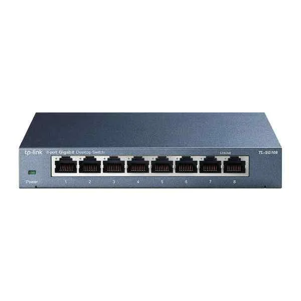TP-LINKTL-SG108V3.0-Unmanaged-GigabitEthernet(10/100/1000)-Fullduplex(TL-SG108)