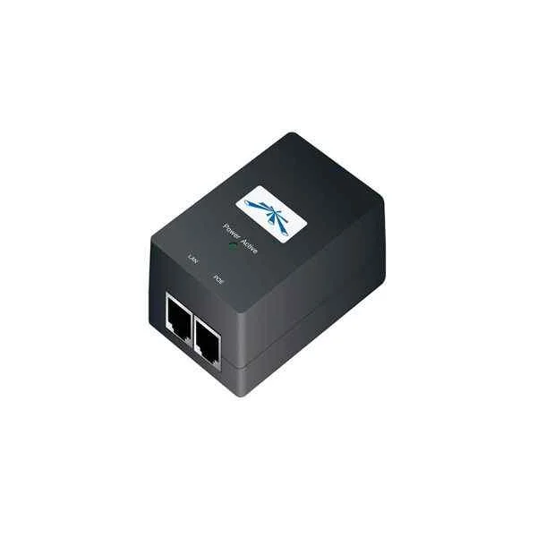 UBNT POE-24-12W-G PoE module, 24VDC @ 0.5A,Support Gigabit LAN Port